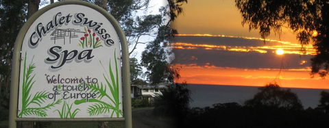 Chalet Swisse Spa Retreat - Kempsey Accommodation 2
