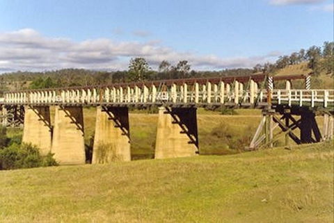 Historic Tabulam DeBurgh Timber Bridge - Kempsey Accommodation 0