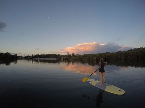 Paddleboard At Back Creek South West Rocks - Kempsey Accommodation 1