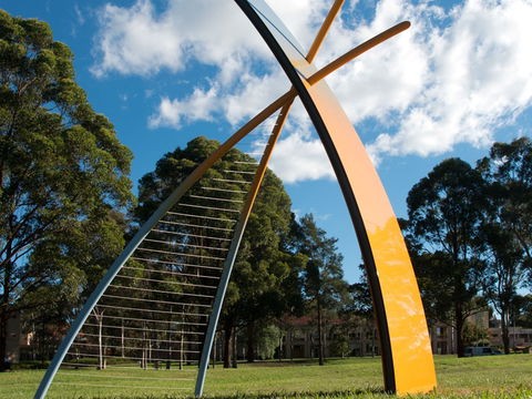Sculpture Walk At WSU Campbelltown Campus - Kempsey Accommodation 1