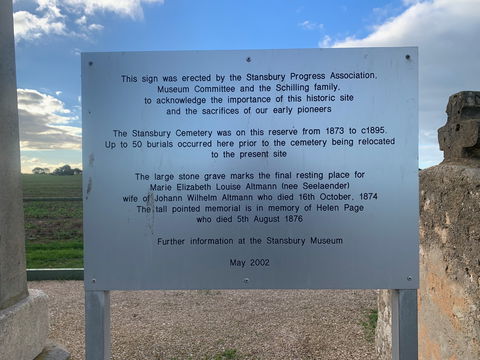 Stansbury Historic Cemetery - Kempsey Accommodation 2