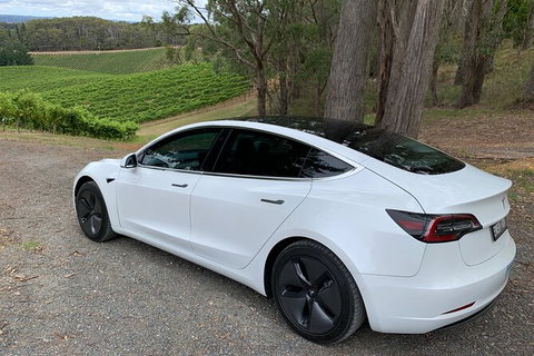 Adelaide Airport Arrival Transfer OR Tour In A Tesla Model3 EV - Kempsey Accommodation 1