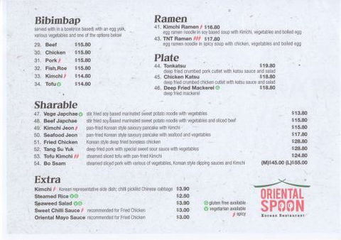 Oriental Spoon Korean Restaurant - Kempsey Accommodation 1