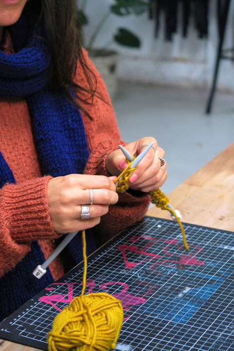 Knit & Sip! Make A Cosy Scarf - Kempsey Accommodation 0