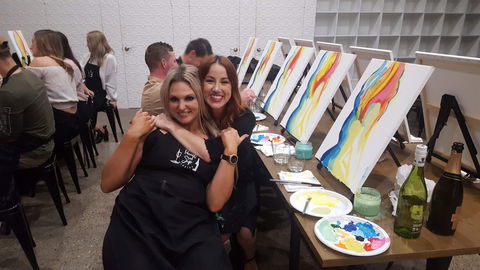 Paint And Sip Experience - Kempsey Accommodation 2