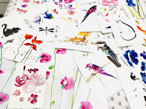 Three Hour Japanese Brushstroke Painting - Kempsey Accommodation 0