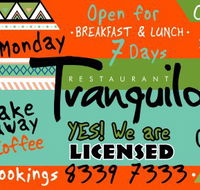 Restaurant Tranquilo - Kempsey Accommodation