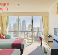 High Floor Twin Share with Ocean View at Surfers Paradise - Hotel Studio - Kempsey Accommodation