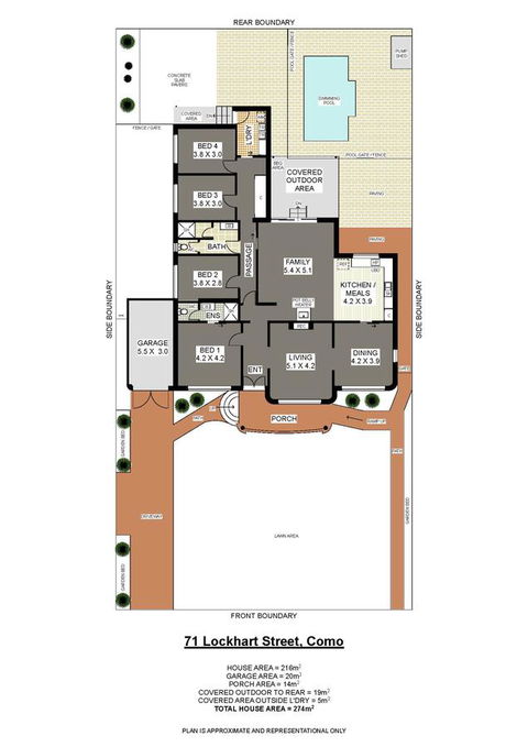 Big House Heated Pool 11 Beds Como / South Perth / Applecross - Kempsey Accommodation 1