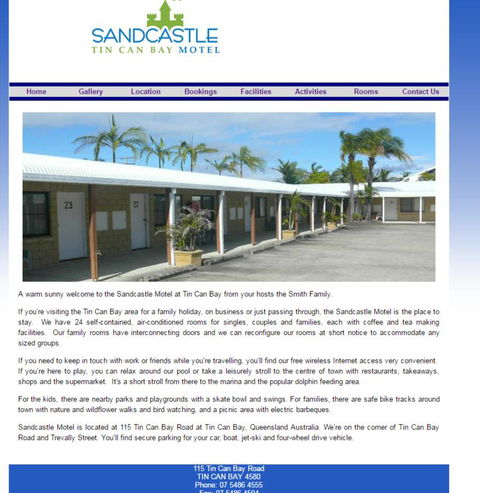 Sandcastle Motel Tin Can Bay - Kempsey Accommodation 3