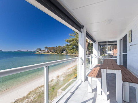 Sunrise Waters', 2/63 Soldiers Point Road - Stunning Waterfront Property - Kempsey Accommodation 0