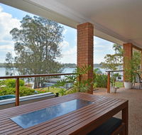 The House on the Lake  Fishing Point Lake Macquarie - honestly put the line in and catch fish - Kempsey Accommodation