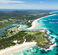 White Waves on the Beach