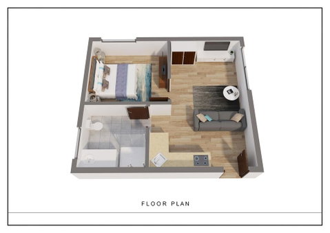 1 Bedroom Apt With Air-Conditioning In Plympton - Kempsey Accommodation 3