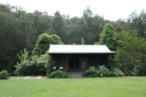 Romantic Wooden Nature Cabin Overlooking Forest & Crystal Clear River - Kempsey Accommodation 0