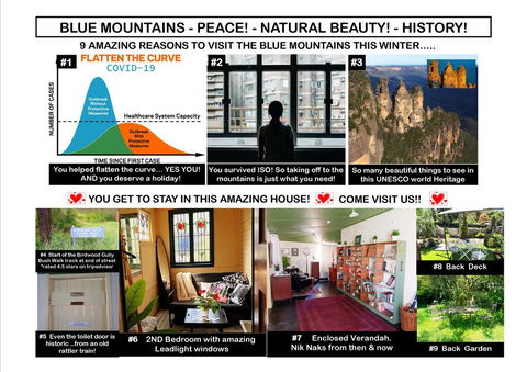 Blue Mountains Historic Retreat-Sleeps 5-WINTER SPECIAL! - Kempsey Accommodation 1