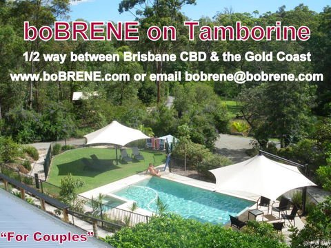 BoBRENE On Tamborine Nude Retreat - Cosy Chalet - Kempsey Accommodation 0