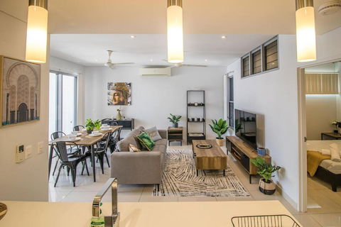 ZEN CENTRAL CBD - Affordable 3-Bdrm Apt In The Heart Of Darwin City - Kempsey Accommodation 0