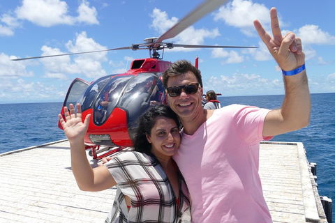 Full Day Reef Cruise Including 10 Minute Heli Scenic Flight: Get High Package - Kempsey Accommodation 0