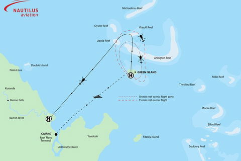 Fly To Green Island - Cruise Return - Kempsey Accommodation 0