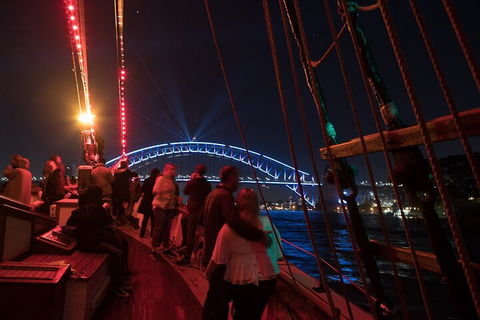 Vivid Tall Ships Dinner Cruise On Sydney Harbour - Kempsey Accommodation 1