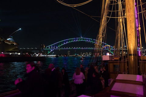Vivid Tall Ships Dinner Cruise On Sydney Harbour - Kempsey Accommodation 3