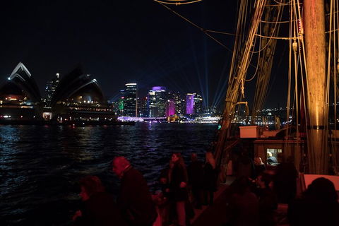 Vivid Tall Ships Dinner Cruise On Sydney Harbour - Kempsey Accommodation 4
