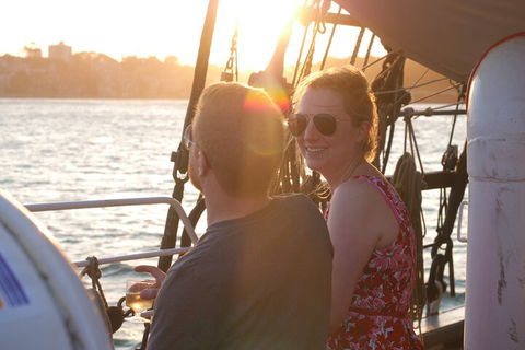 Sydney Harbour Tall Ship Wine & Canapes Evening Cruise - Kempsey Accommodation 0