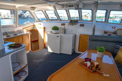 Vivid 90-Minute Sydney Harbour Small Group Catamaran Cruise - Kempsey Accommodation 5